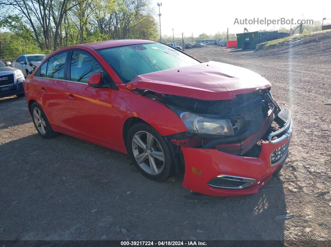 2015 Chevrolet Cruze 2lt Auto Red vin: 1G1PE5SB2F7128101