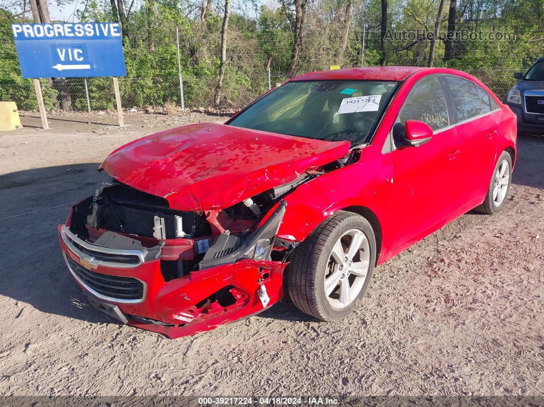 2015 Chevrolet Cruze 2lt Auto Red vin: 1G1PE5SB2F7128101