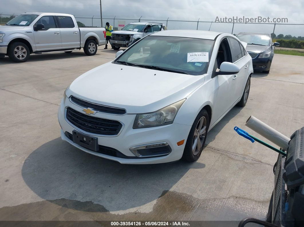 2015 Chevrolet Cruze 2lt Auto White vin: 1G1PE5SB2F7130155