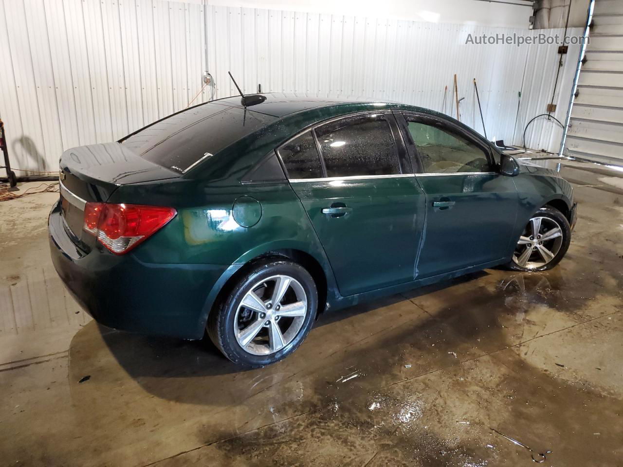 2015 Chevrolet Cruze Lt Green vin: 1G1PE5SB2F7244303