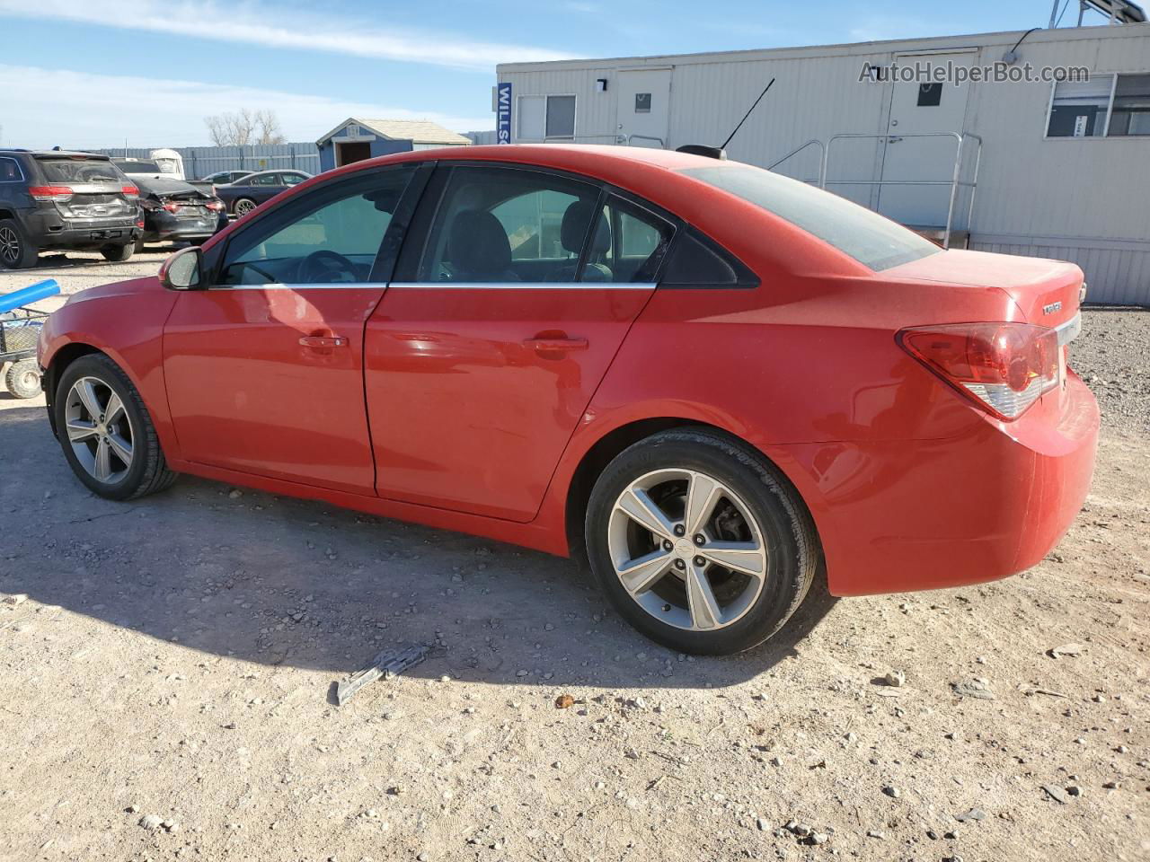 2015 Chevrolet Cruze Lt Red vin: 1G1PE5SB2F7267208