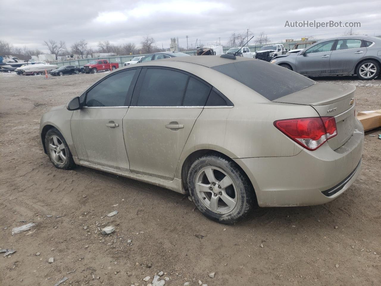 2016 Chevrolet Cruze Limited Lt Бежевый vin: 1G1PE5SB2G7113597