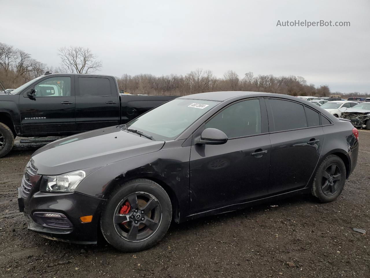 2016 Chevrolet Cruze Limited Lt Черный vin: 1G1PE5SB2G7142548