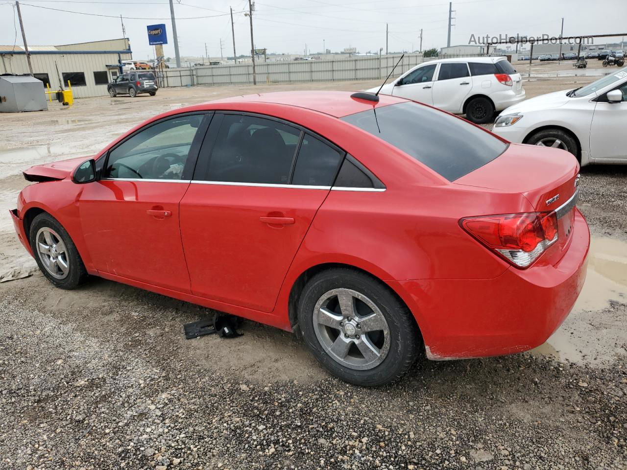 2016 Chevrolet Cruze Limited Lt Red vin: 1G1PE5SB2G7161469