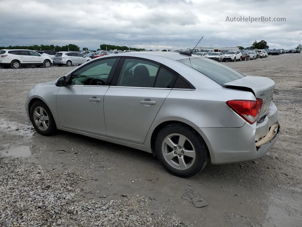 2016 Chevrolet Cruze Limited Lt Silver vin: 1G1PE5SB2G7161875