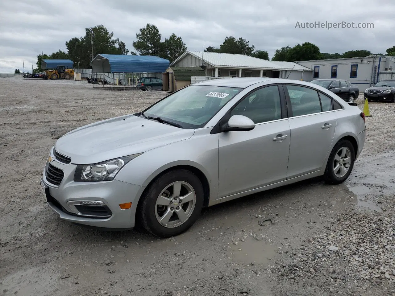 2016 Chevrolet Cruze Limited Lt Silver vin: 1G1PE5SB2G7161875