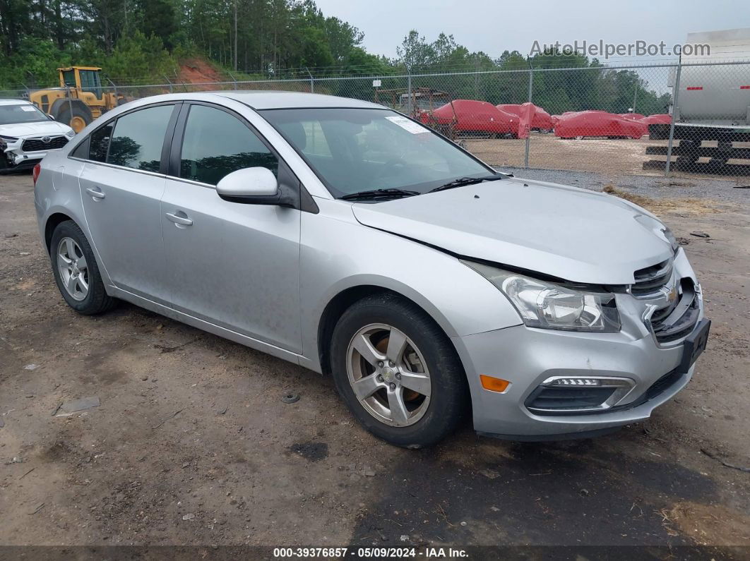 2016 Chevrolet Cruze Limited 1lt Auto Silver vin: 1G1PE5SB2G7172679