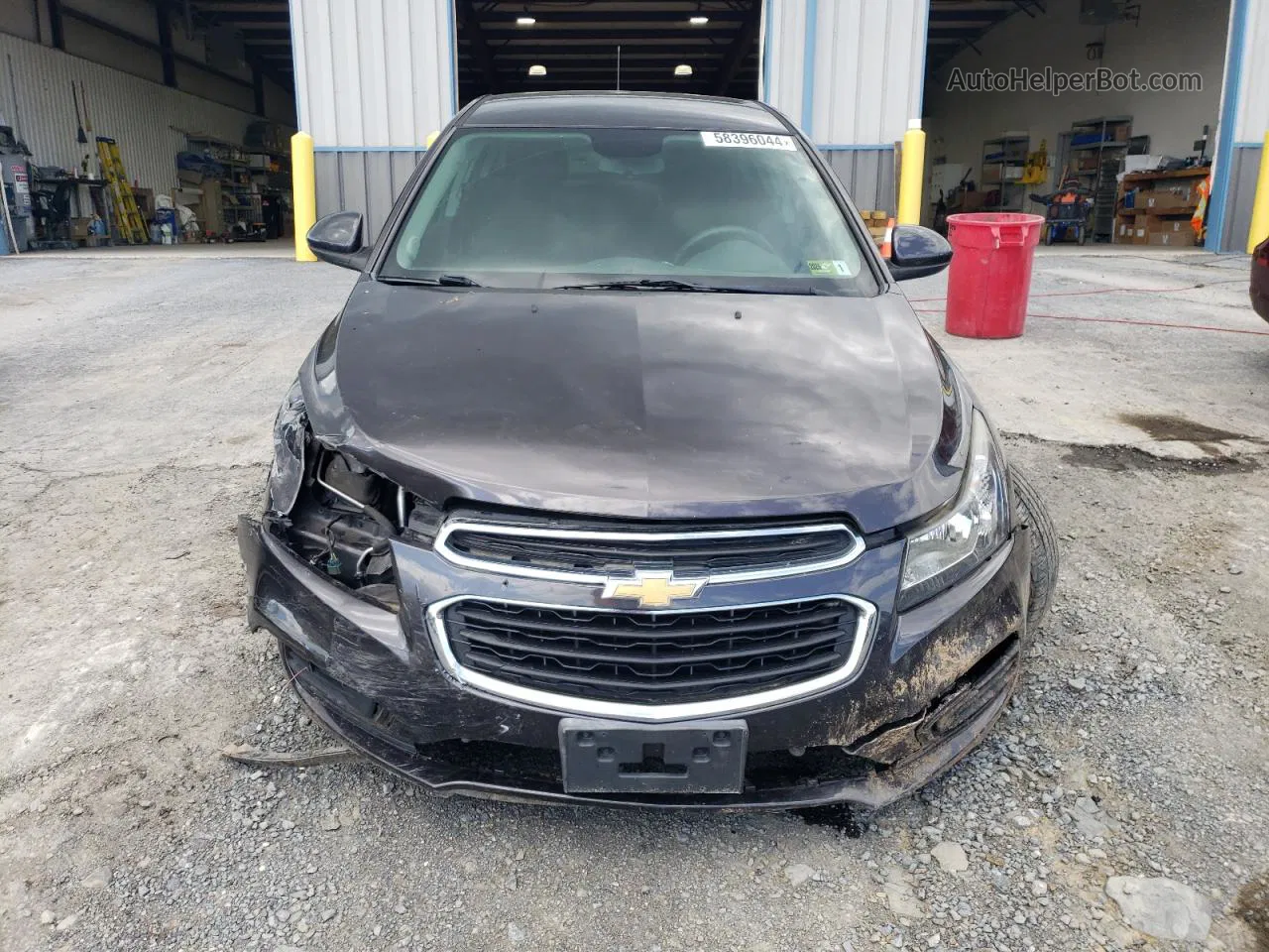 2016 Chevrolet Cruze Limited Lt Gray vin: 1G1PE5SB2G7174657