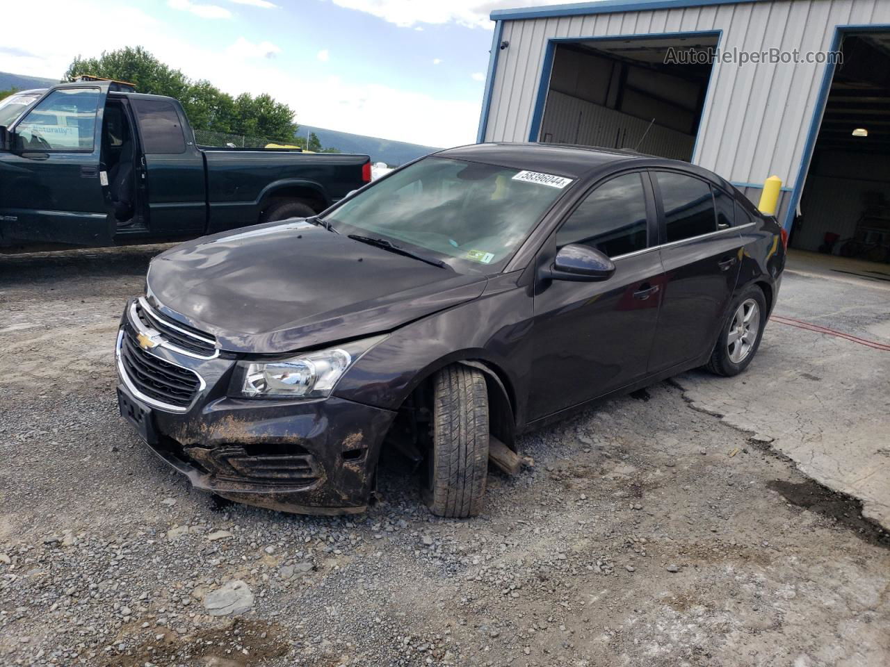 2016 Chevrolet Cruze Limited Lt Gray vin: 1G1PE5SB2G7174657