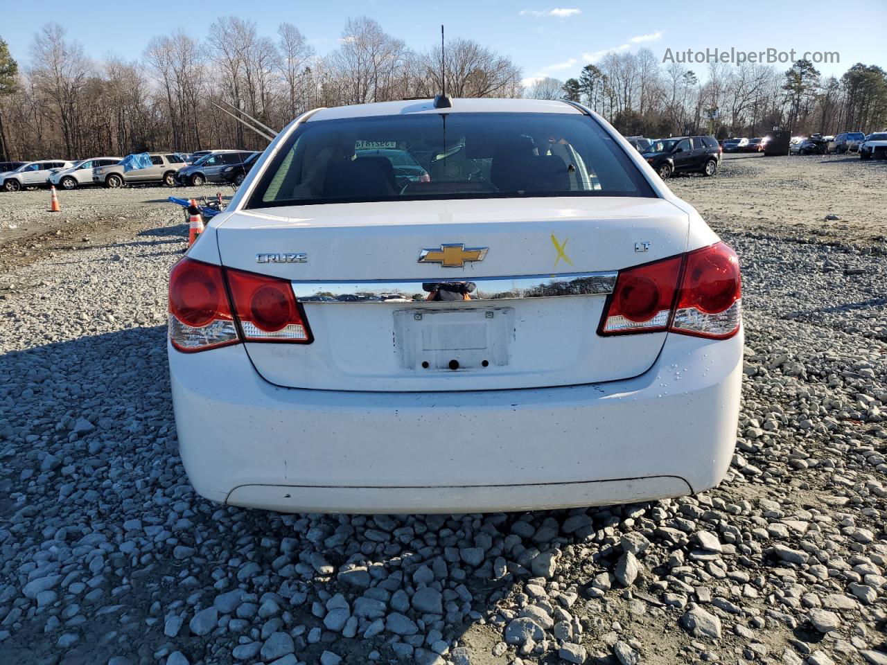 2016 Chevrolet Cruze Limited Lt White vin: 1G1PE5SB2G7206958