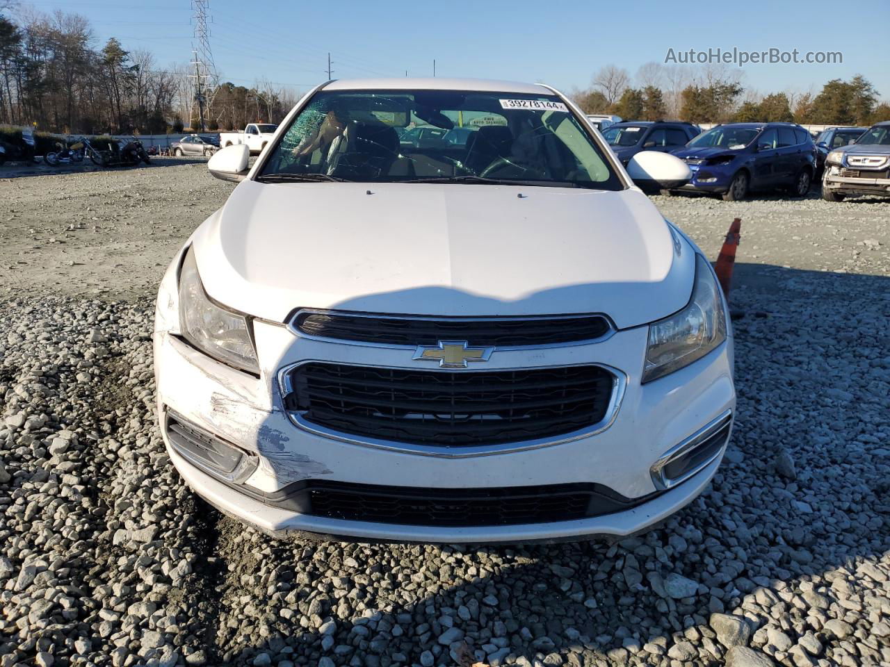 2016 Chevrolet Cruze Limited Lt White vin: 1G1PE5SB2G7206958