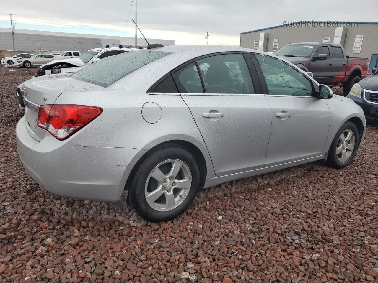 2016 Chevrolet Cruze Limited Lt Silver vin: 1G1PE5SB2G7228443