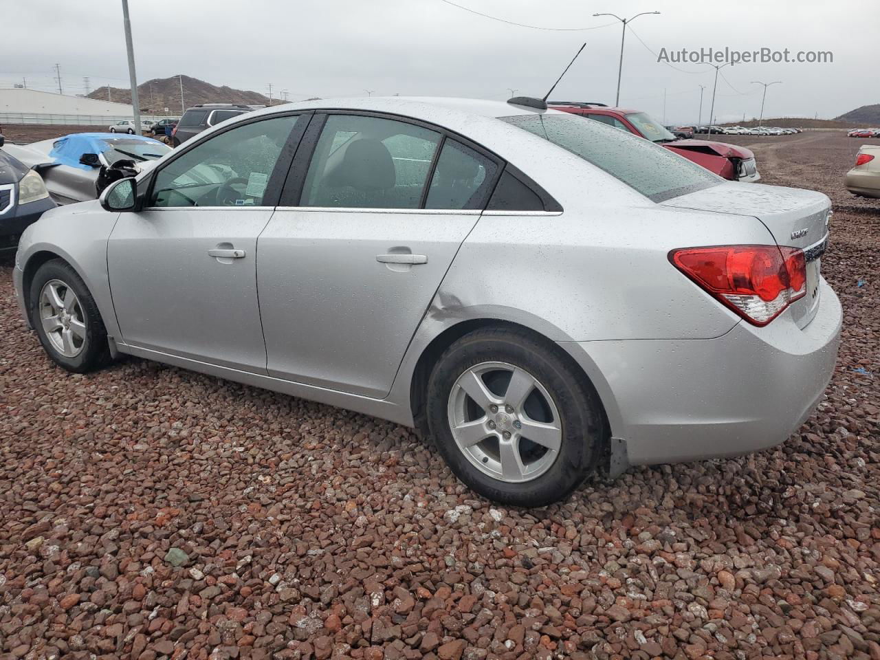 2016 Chevrolet Cruze Limited Lt Silver vin: 1G1PE5SB2G7228443