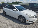 2013 Chevrolet Cruze Lt White vin: 1G1PE5SB3D7115919