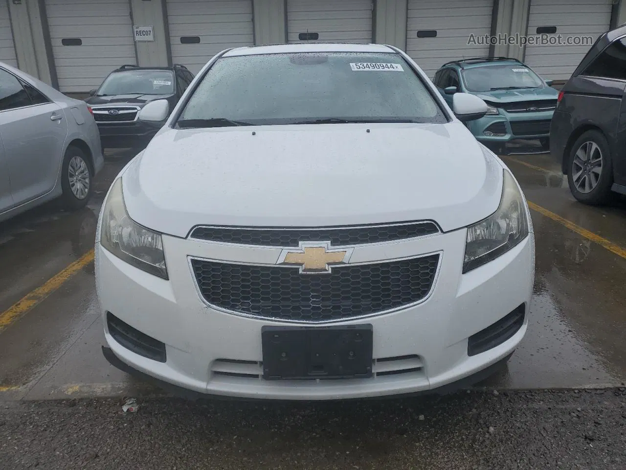 2013 Chevrolet Cruze Lt Белый vin: 1G1PE5SB3D7180446