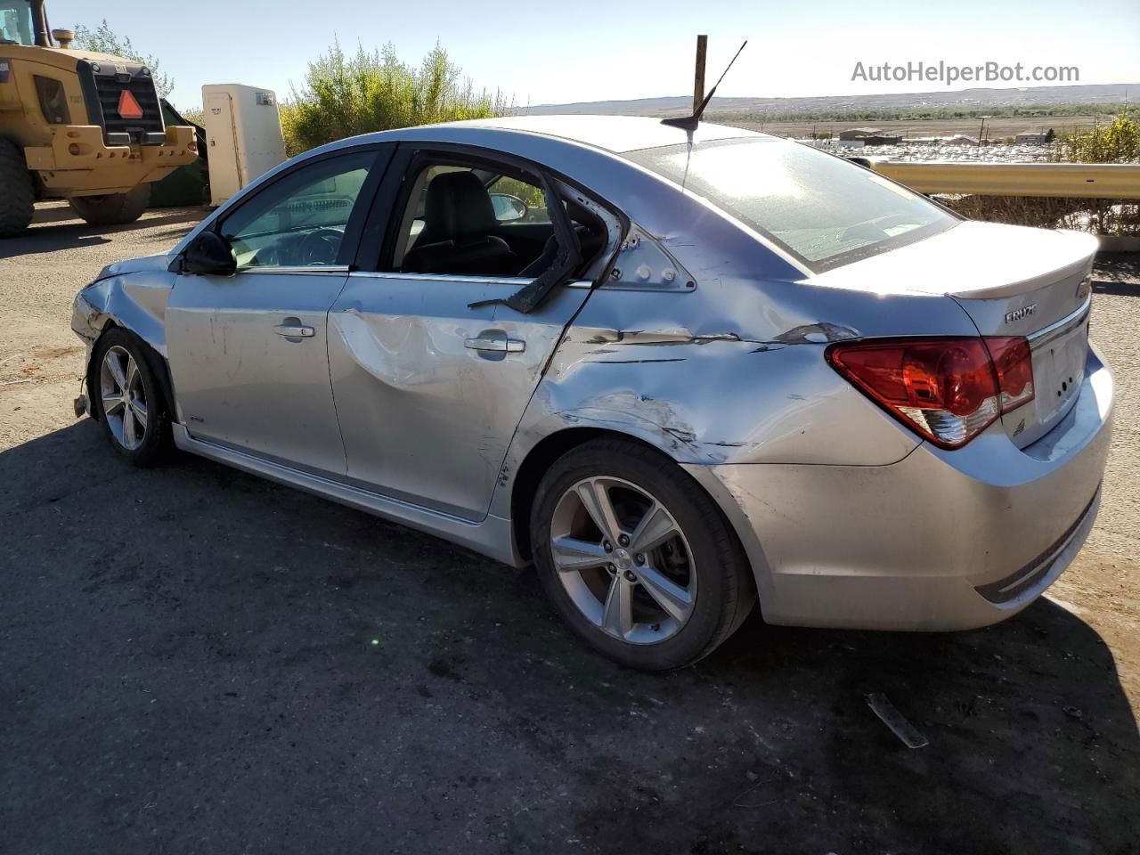 2013 Chevrolet Cruze Lt Silver vin: 1G1PE5SB3D7187980