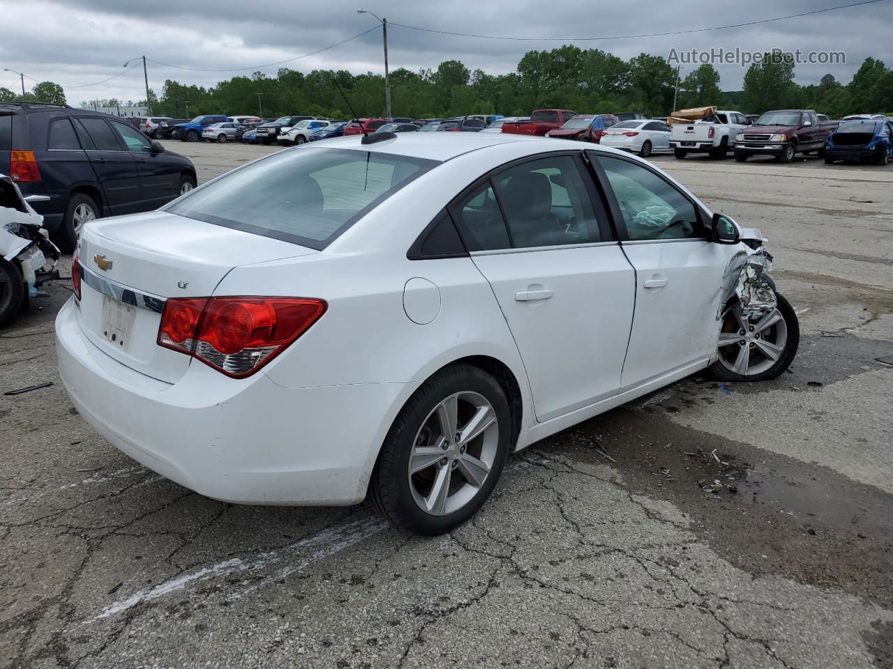 2015 Chevrolet Cruze Lt Белый vin: 1G1PE5SB3F7143576