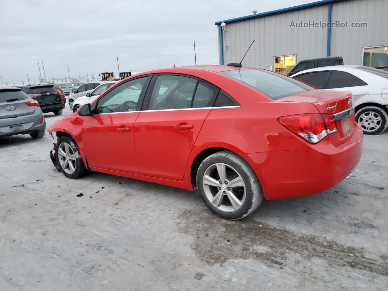 2015 Chevrolet Cruze Lt Красный vin: 1G1PE5SB3F7258176