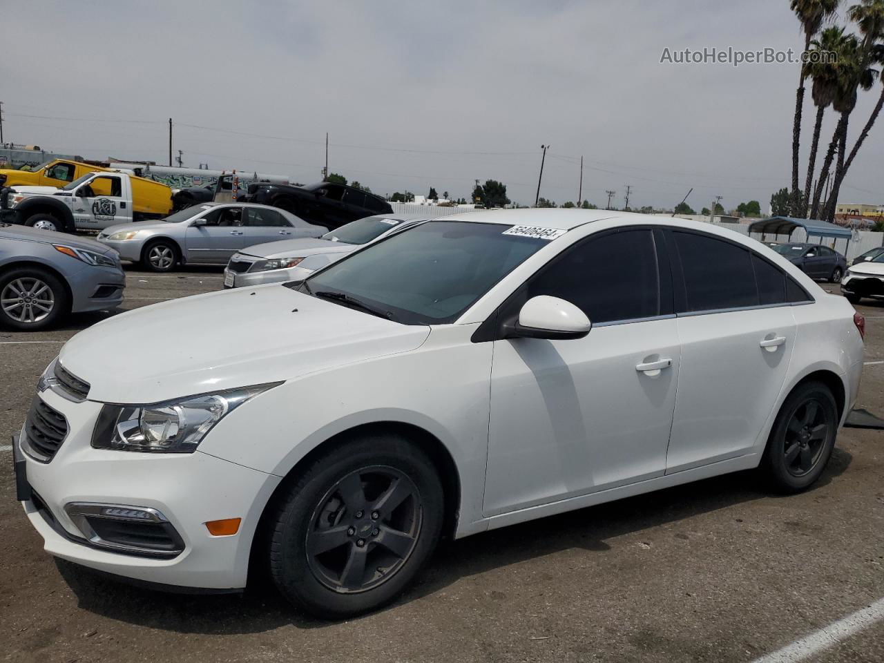 2016 Chevrolet Cruze Limited Lt White vin: 1G1PE5SB3G7108232