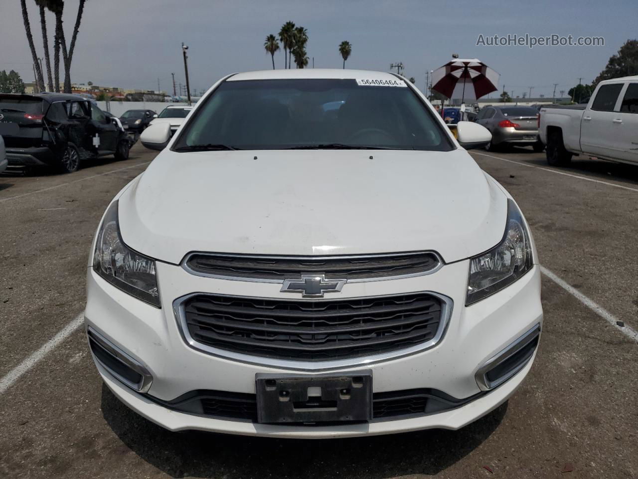2016 Chevrolet Cruze Limited Lt White vin: 1G1PE5SB3G7108232