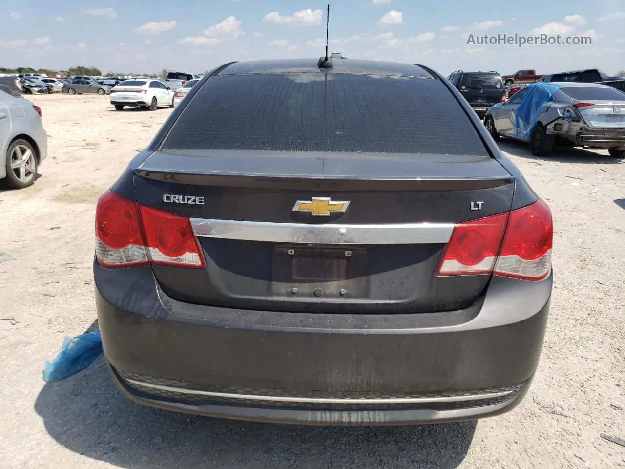 2016 Chevrolet Cruze Limited Lt Charcoal vin: 1G1PE5SB3G7111793