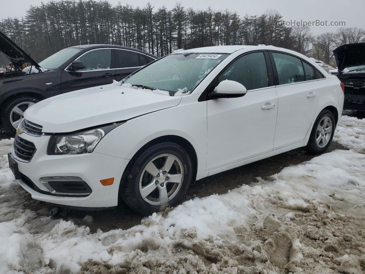 2016 Chevrolet Cruze Limited Lt Белый vin: 1G1PE5SB3G7130022