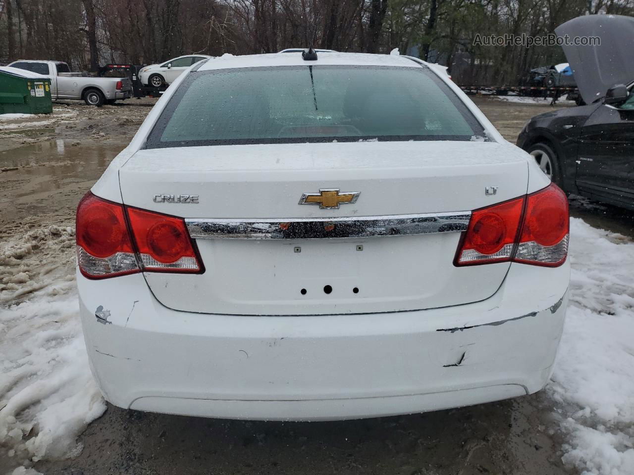 2016 Chevrolet Cruze Limited Lt Белый vin: 1G1PE5SB3G7130022