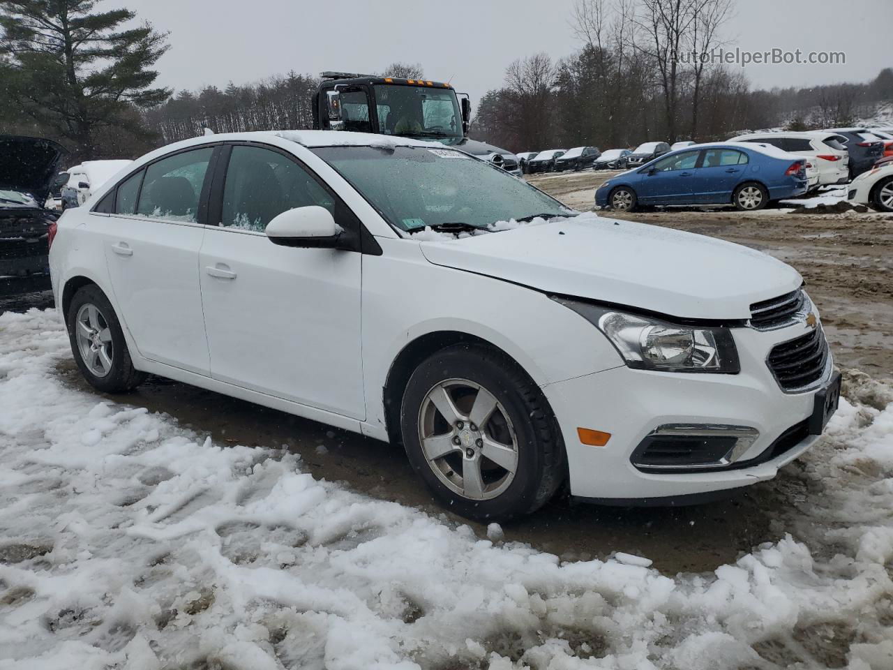 2016 Chevrolet Cruze Limited Lt Белый vin: 1G1PE5SB3G7130022