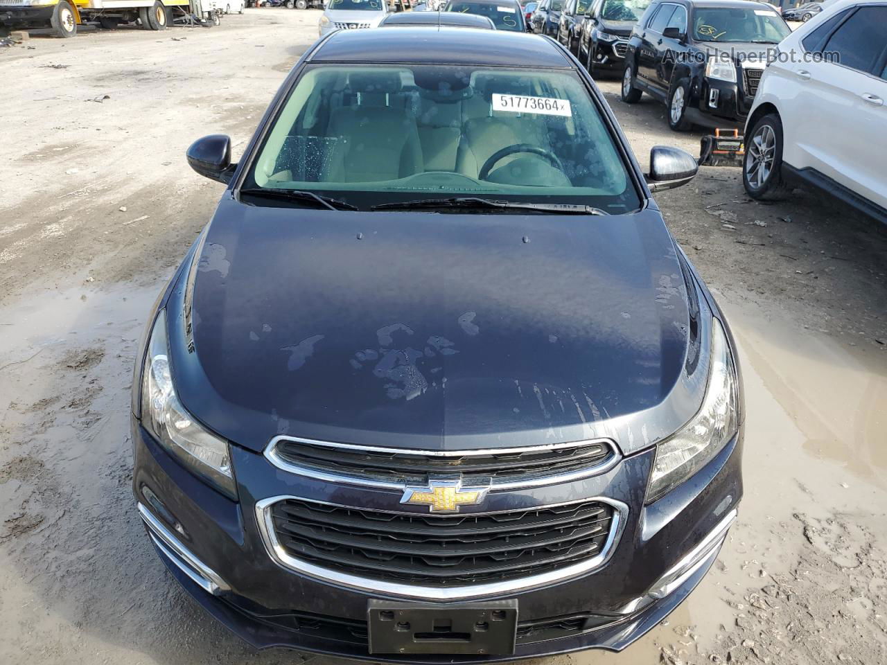 2016 Chevrolet Cruze Limited Lt Синий vin: 1G1PE5SB3G7227771