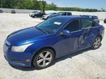 2013 Chevrolet Cruze Lt Blue vin: 1G1PE5SB4D7244932