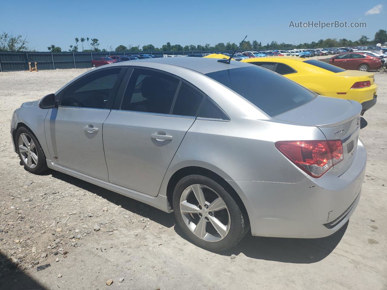 2014 Chevrolet Cruze Lt Silver vin: 1G1PE5SB4E7272179