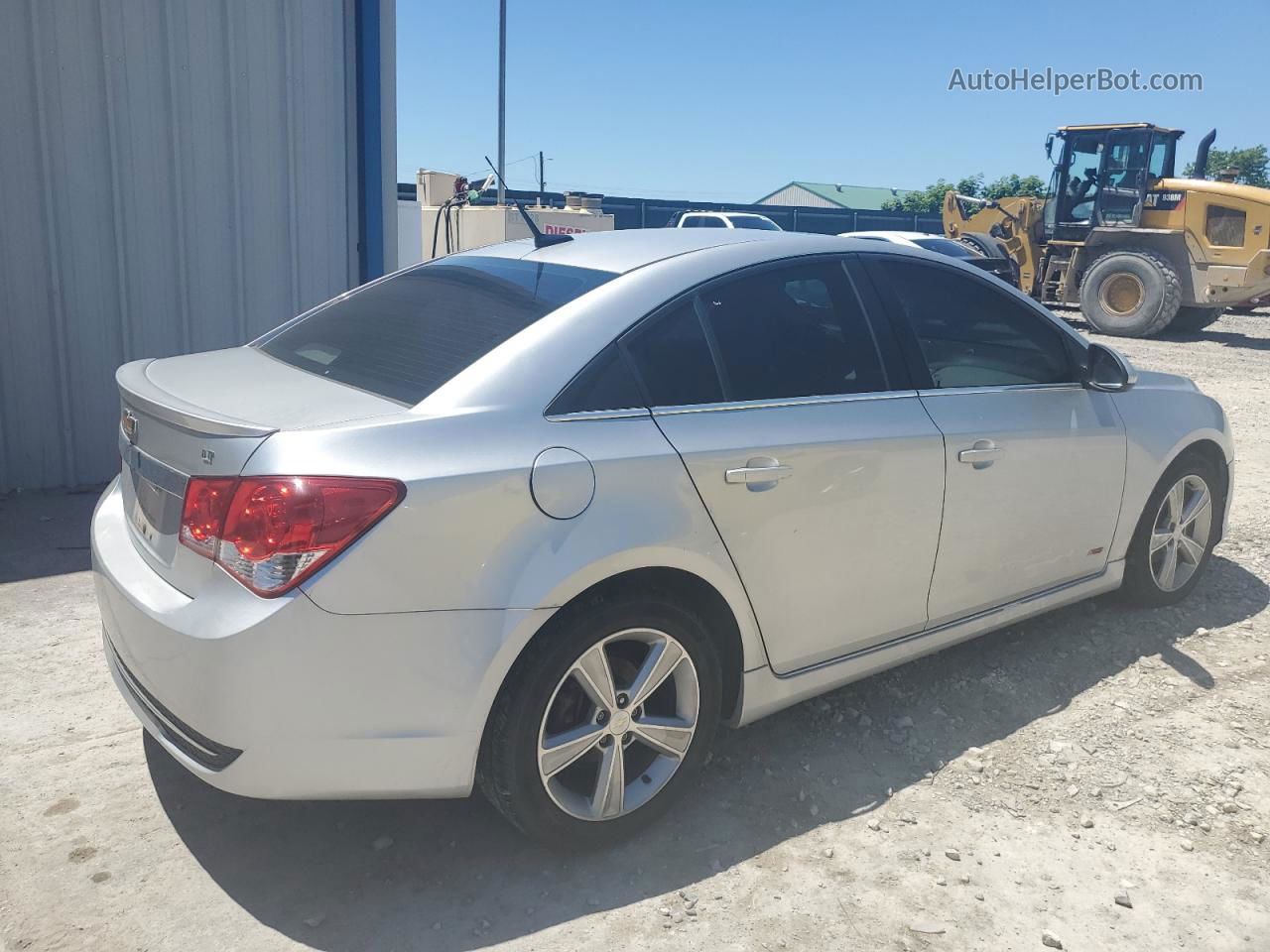 2014 Chevrolet Cruze Lt Silver vin: 1G1PE5SB4E7272179