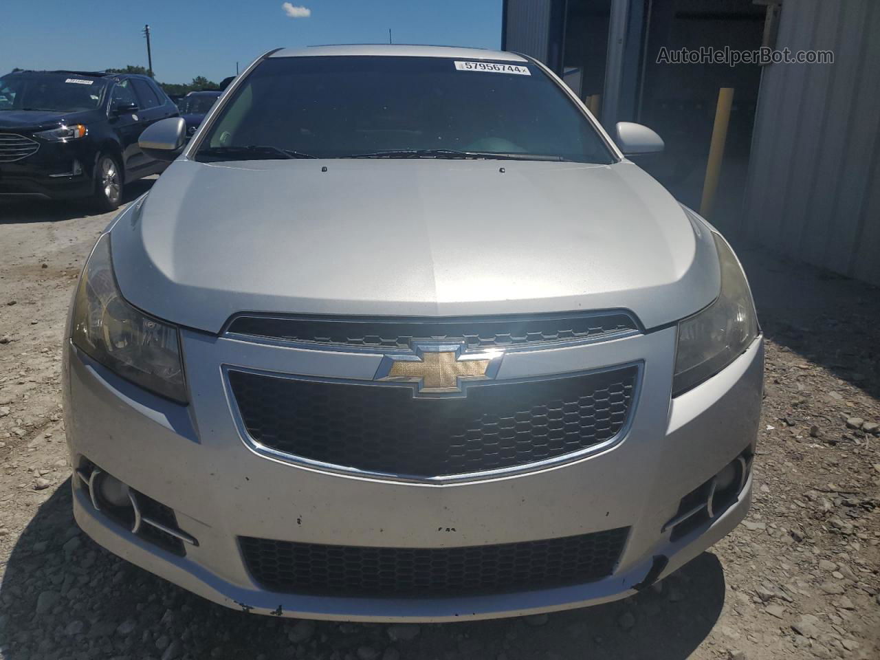 2014 Chevrolet Cruze Lt Silver vin: 1G1PE5SB4E7272179