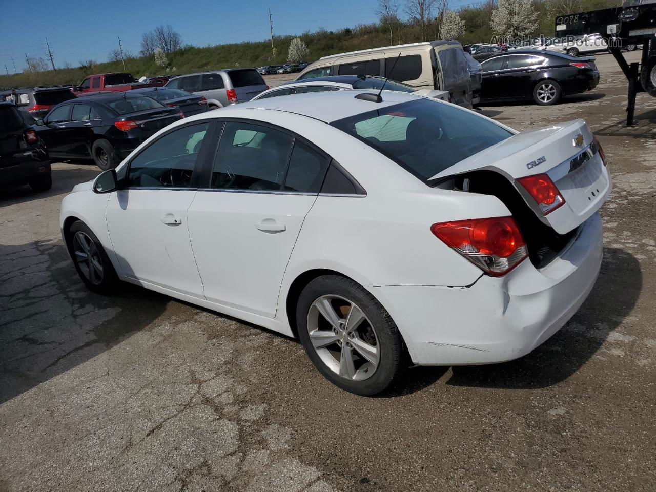 2015 Chevrolet Cruze Lt Белый vin: 1G1PE5SB4F7214204