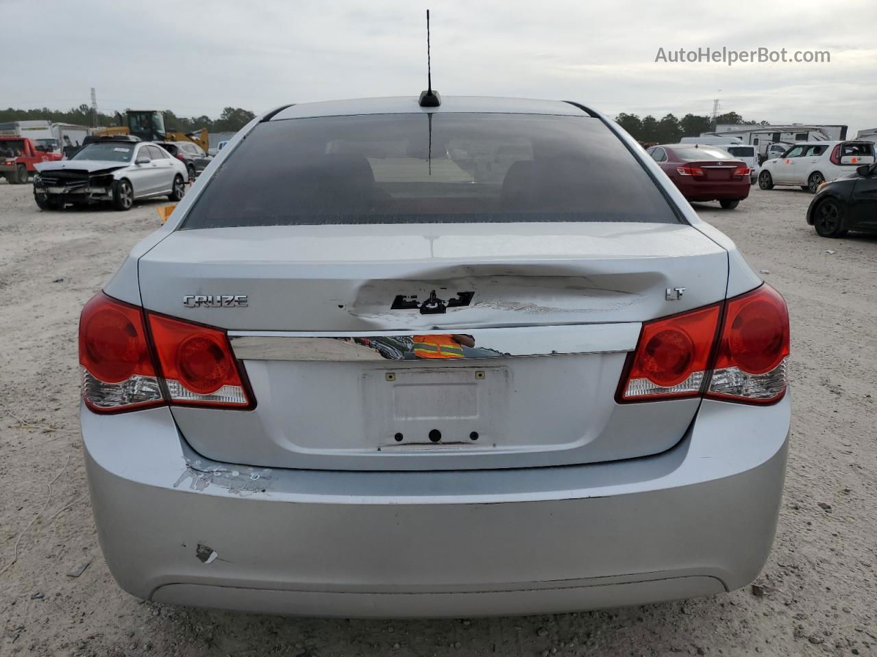 2015 Chevrolet Cruze Lt Silver vin: 1G1PE5SB4F7282874