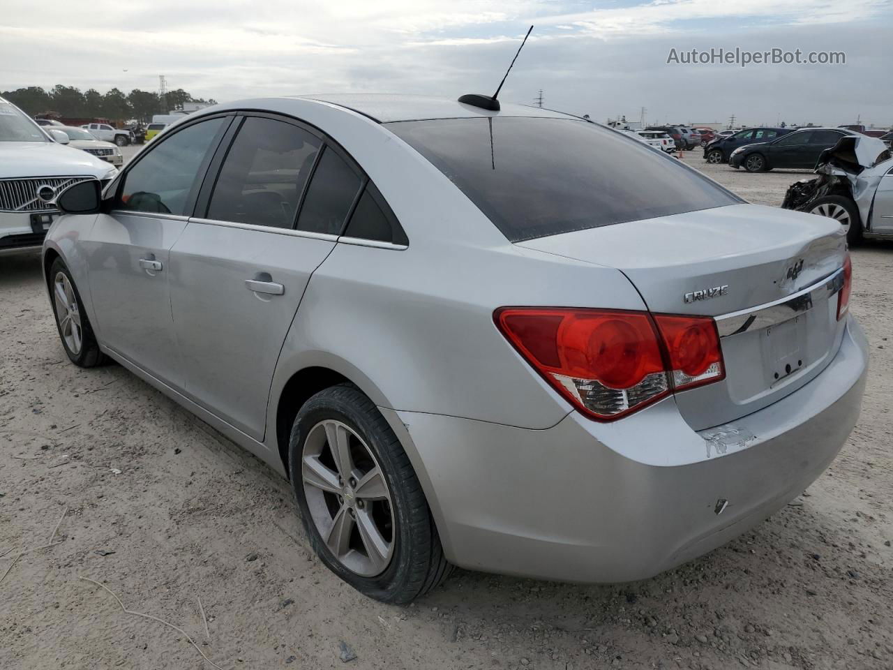 2015 Chevrolet Cruze Lt Silver vin: 1G1PE5SB4F7282874