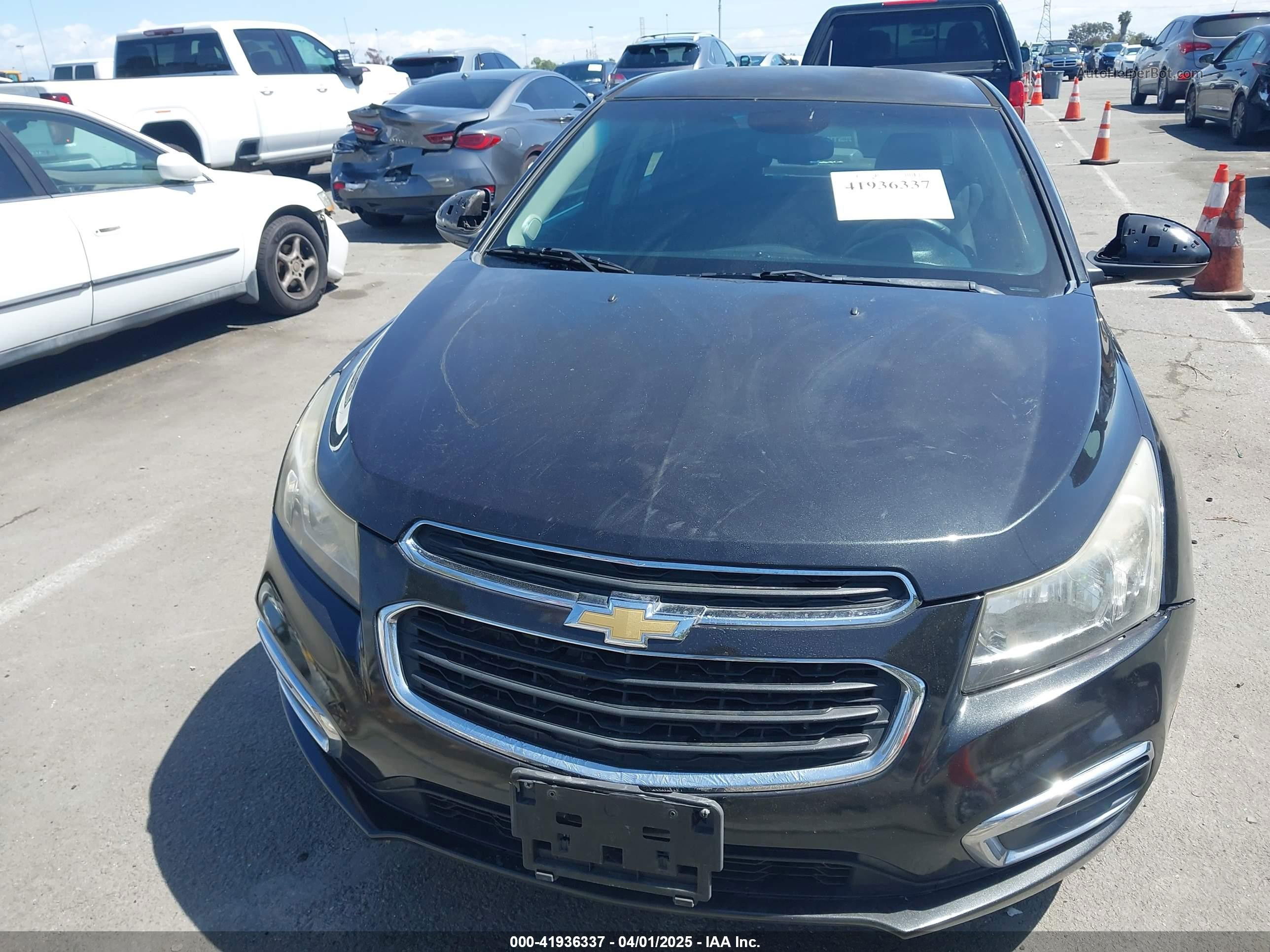 2016 Chevrolet Cruze Limited 1lt Auto Black vin: 1G1PE5SB4G7103041