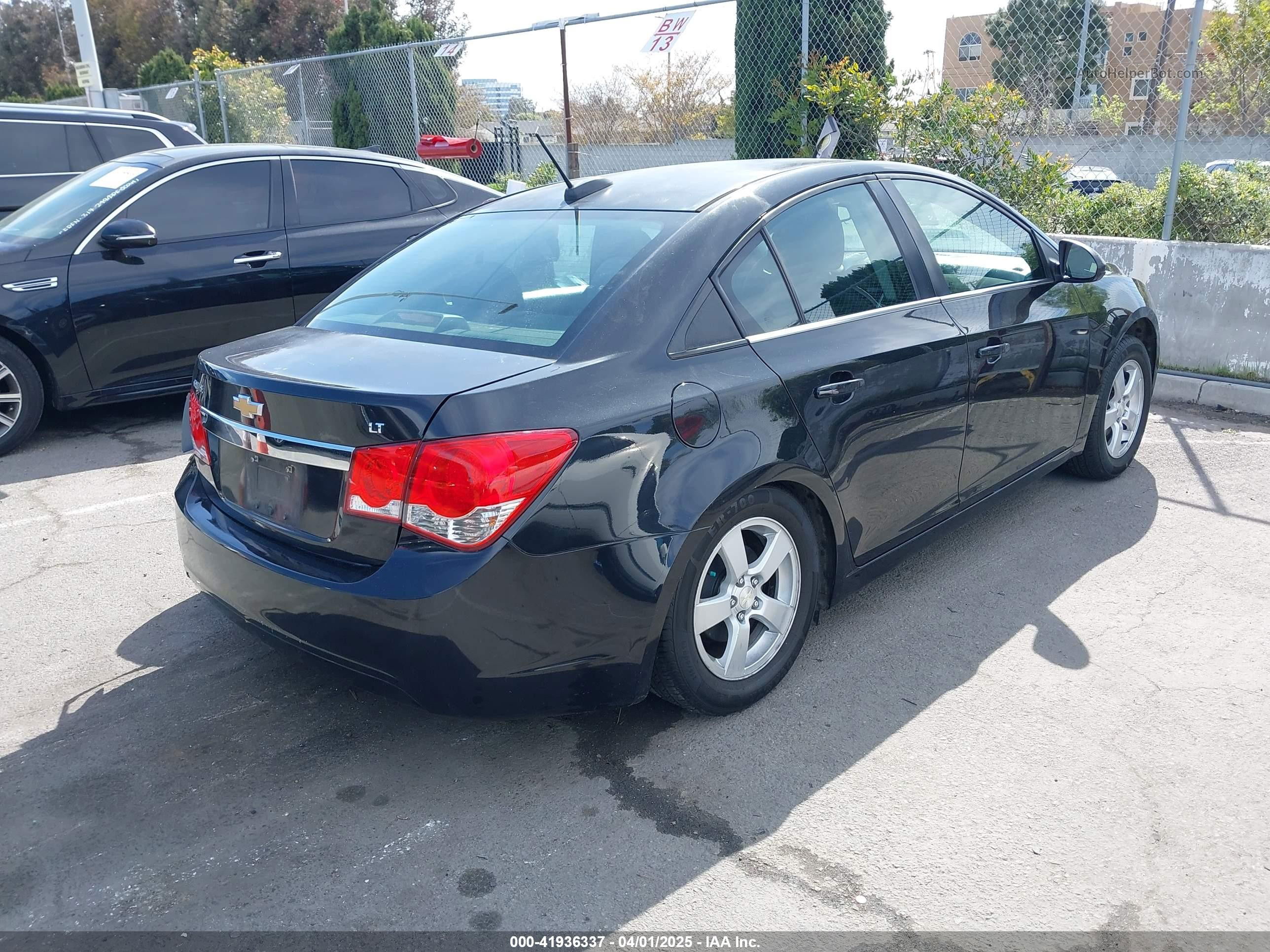 2016 Chevrolet Cruze Limited 1lt Auto Black vin: 1G1PE5SB4G7103041
