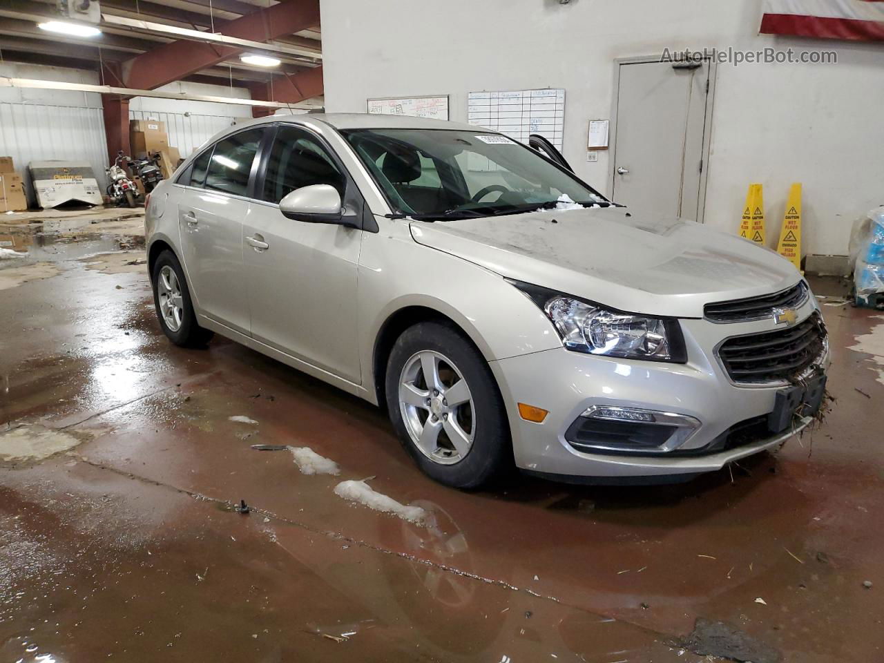 2016 Chevrolet Cruze Limited Lt Beige vin: 1G1PE5SB4G7110720