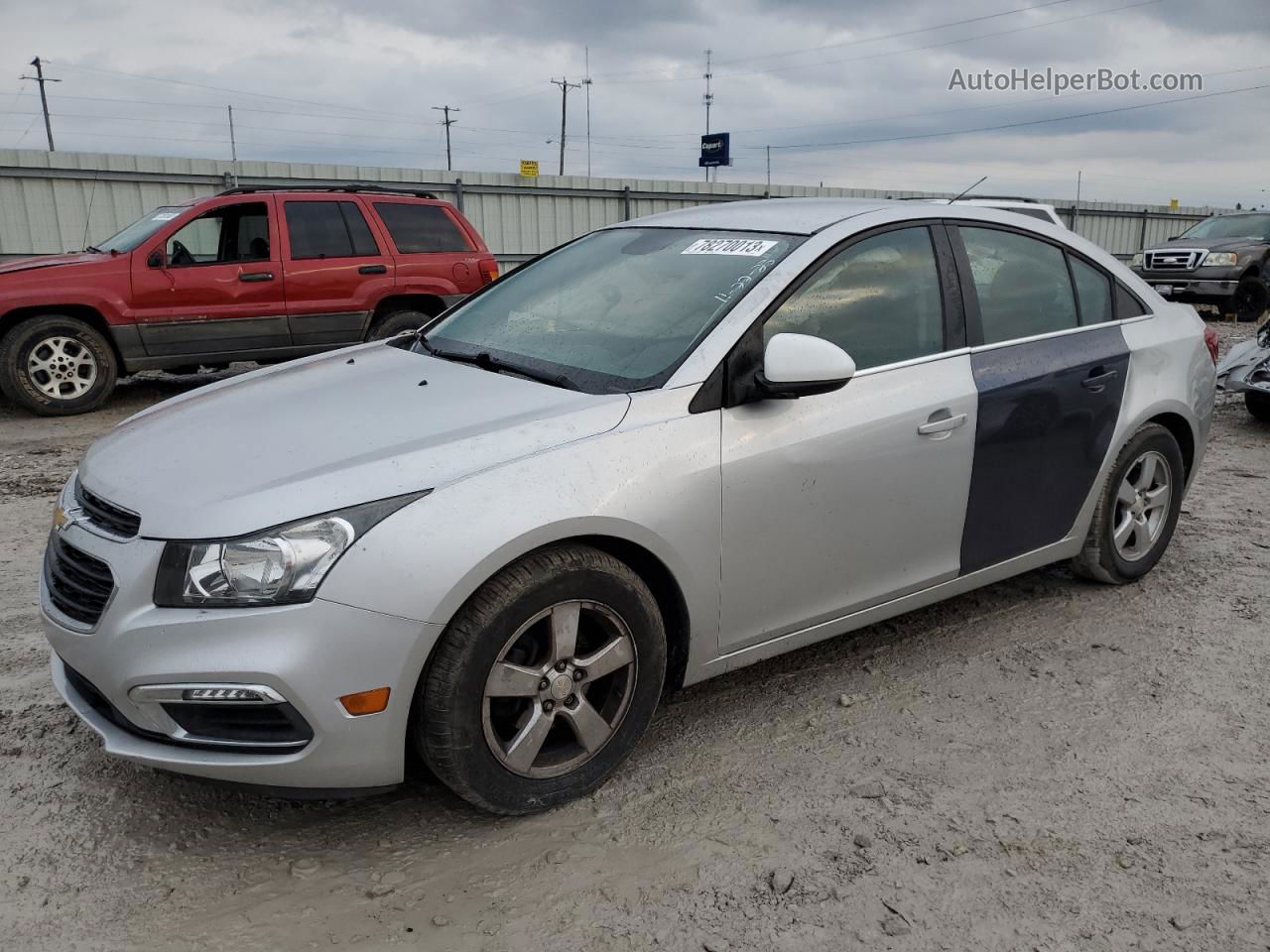 2016 Chevrolet Cruze Limited Lt Silver vin: 1G1PE5SB4G7128361