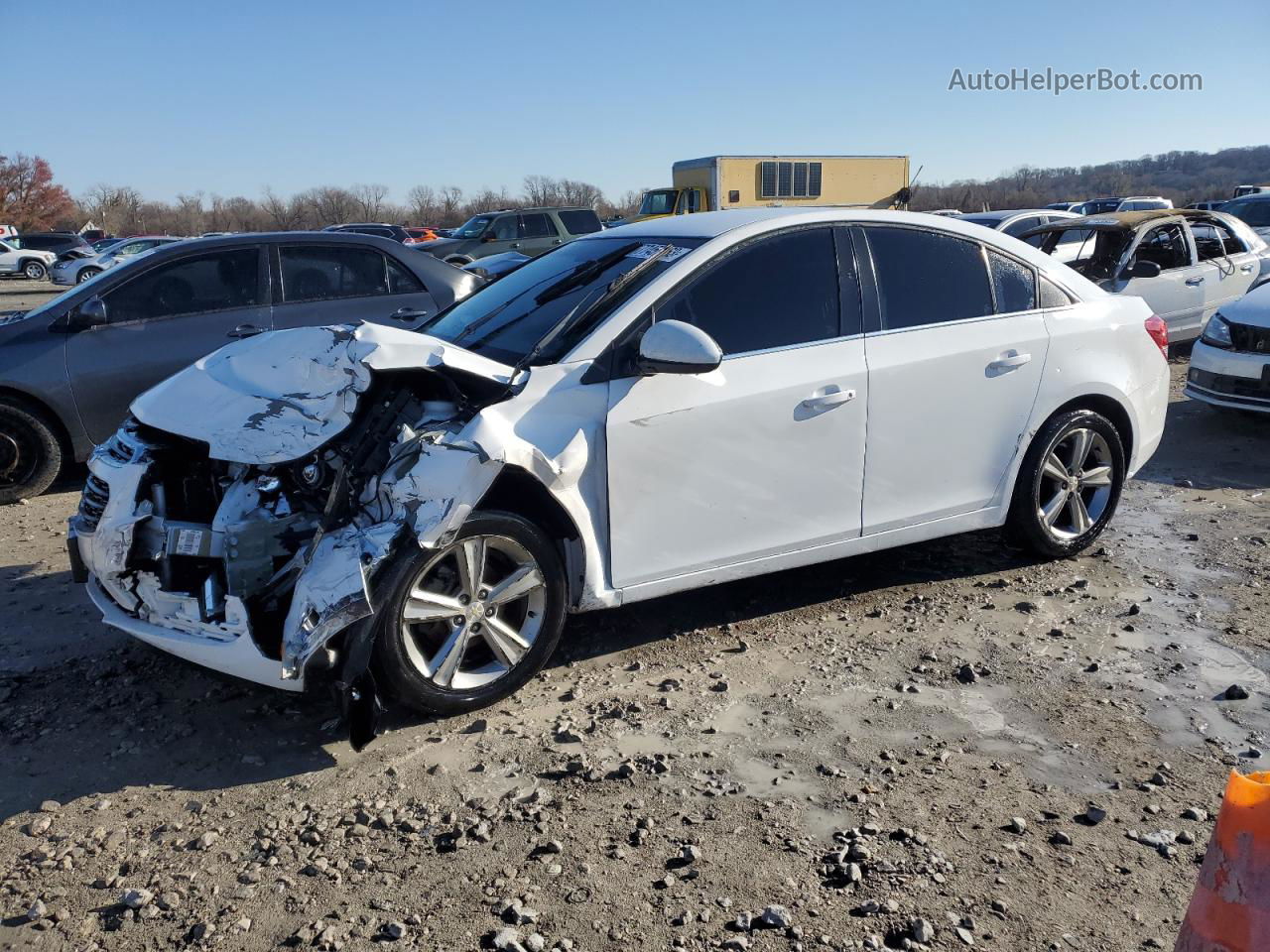 2016 Chevrolet Cruze Limited Lt Белый vin: 1G1PE5SB4G7165944