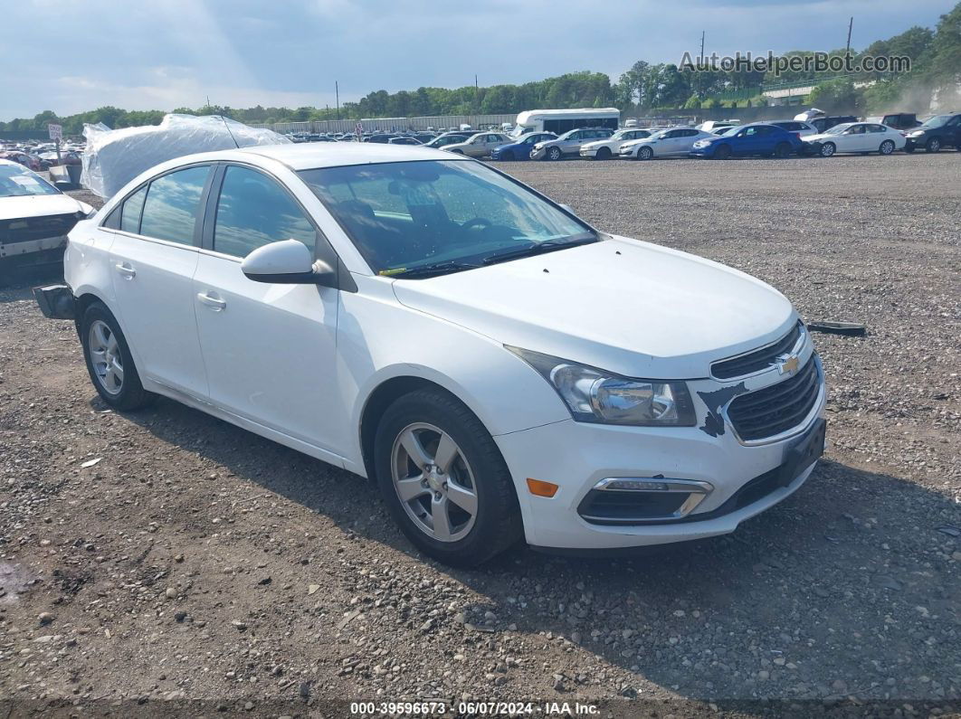 2016 Chevrolet Cruze Limited 1lt Auto White vin: 1G1PE5SB4G7166026