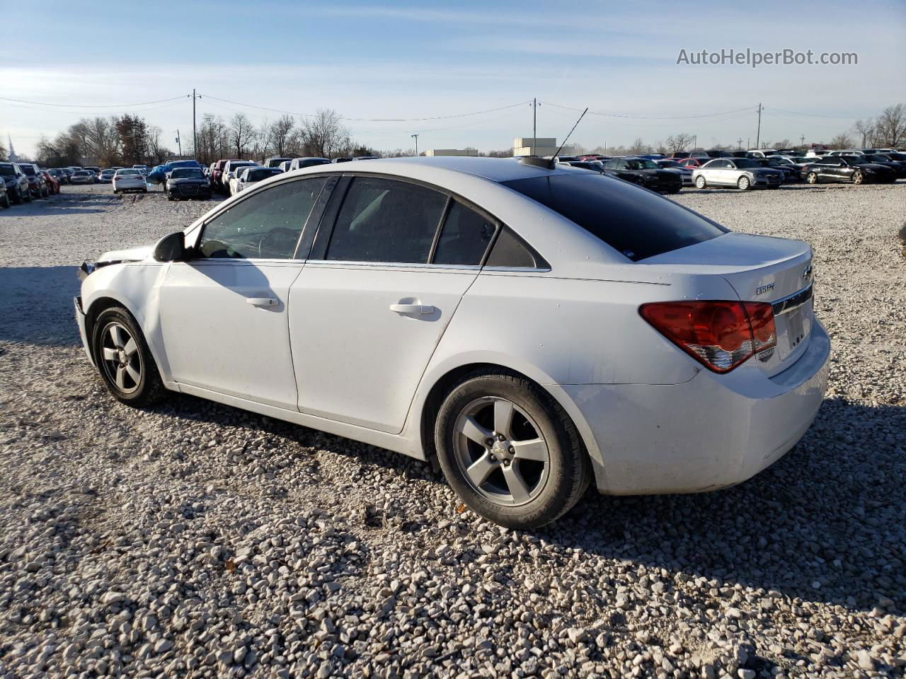 2016 Chevrolet Cruze Limited Lt White vin: 1G1PE5SB4G7194618