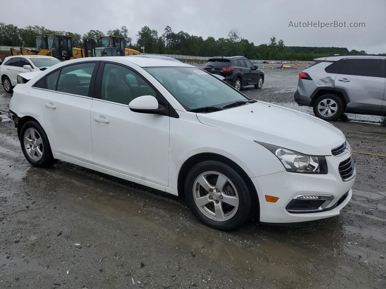 2016 Chevrolet Cruze Limited Lt White vin: 1G1PE5SB4G7210459