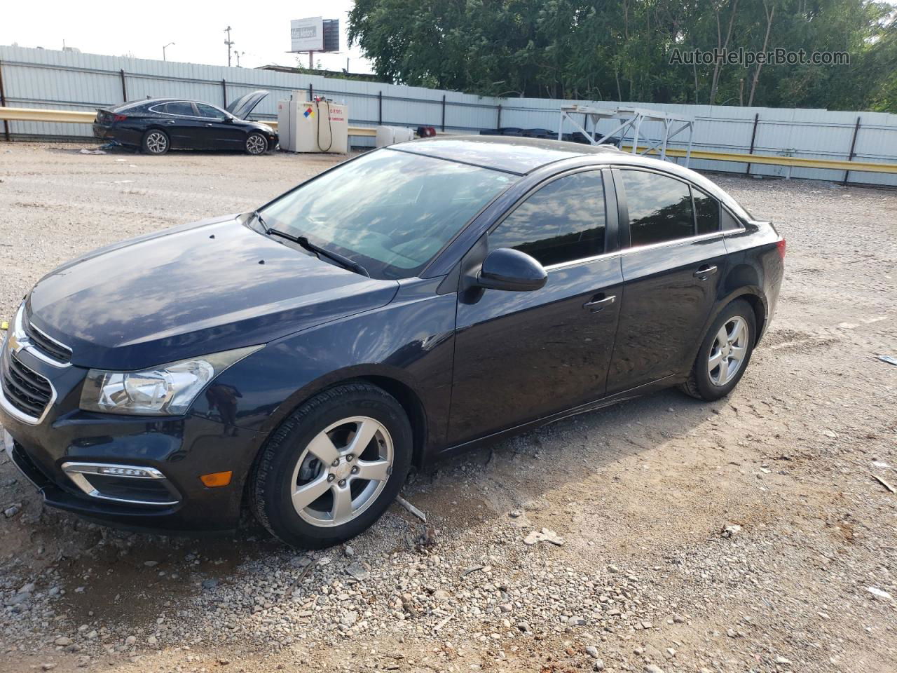 2016 Chevrolet Cruze Limited Lt Синий vin: 1G1PE5SB4G7223552