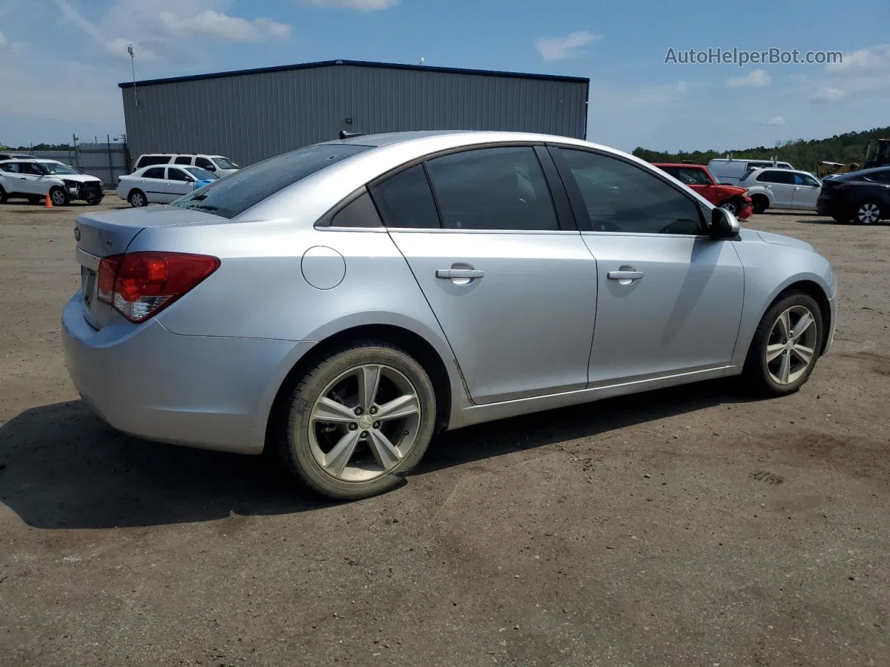 2013 Chevrolet Cruze Lt Серебряный vin: 1G1PE5SB5D7114819