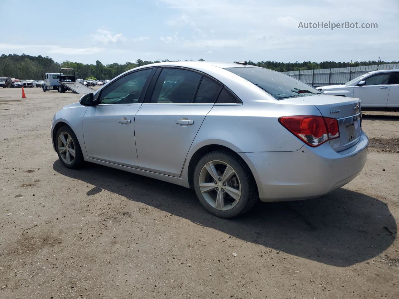 2013 Chevrolet Cruze Lt Silver vin: 1G1PE5SB5D7114819