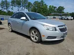 2013 Chevrolet Cruze Lt Silver vin: 1G1PE5SB5D7114819