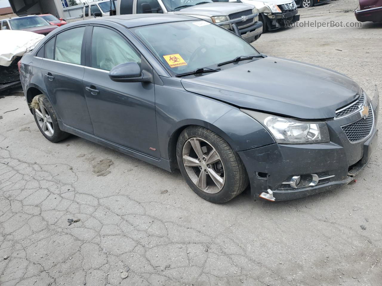 2013 Chevrolet Cruze Lt Синий vin: 1G1PE5SB5D7120586