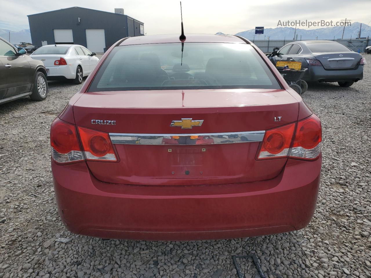 2013 Chevrolet Cruze Lt Красный vin: 1G1PE5SB5D7127988